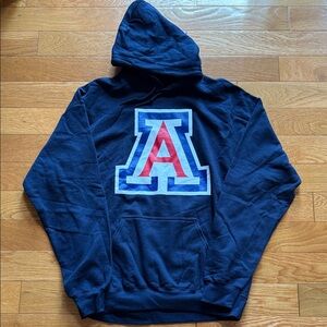 Navy Blue Arizona Logo Hoodie